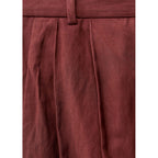 Pantalon Costume Wideleg Effet Froissé