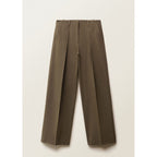 Pantalon De Costume Lin Sans Coutures