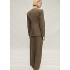 Pantalon De Costume Lin Sans Coutures