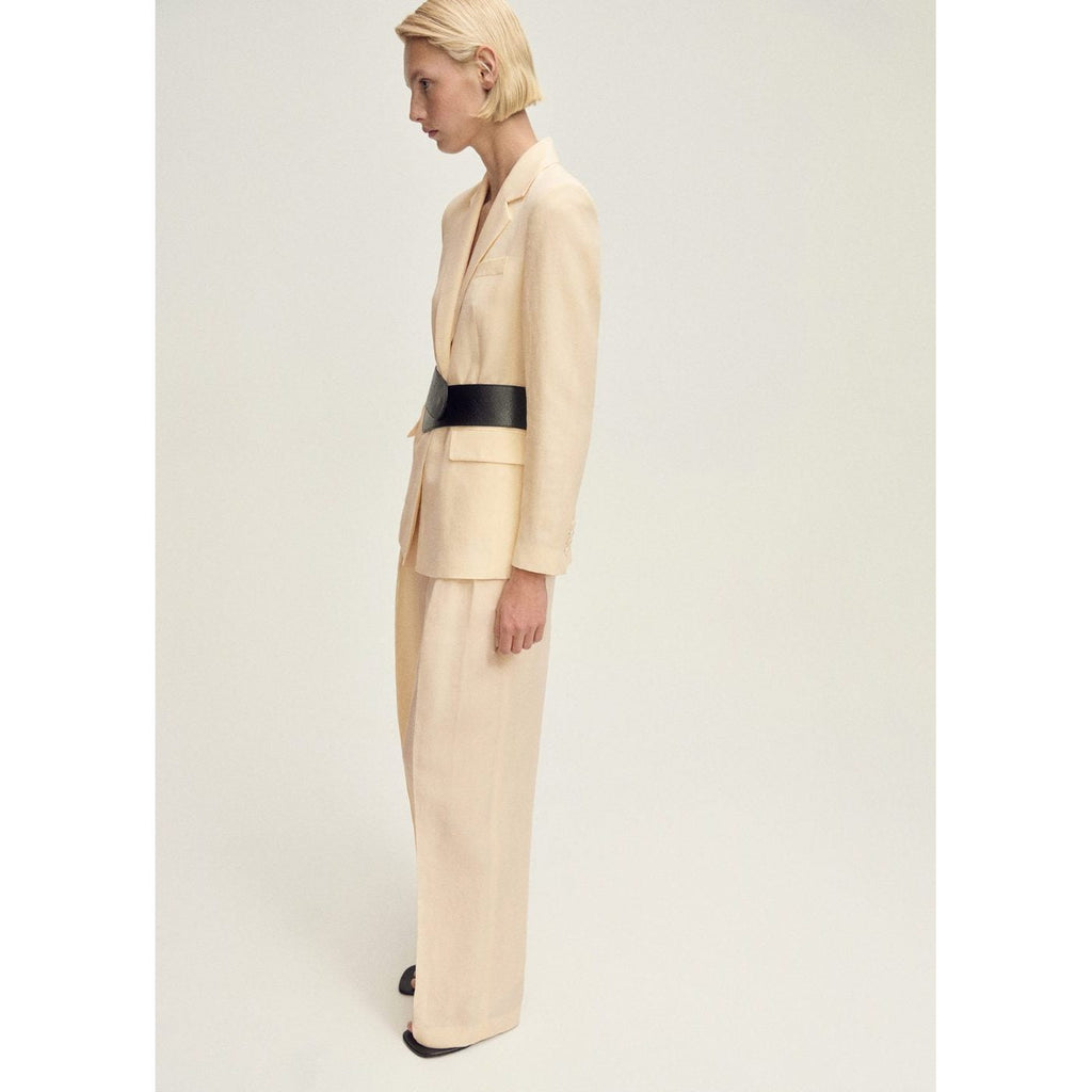 Blazer Costume Lin Mélangé