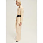 Blazer Costume Lin Mélangé