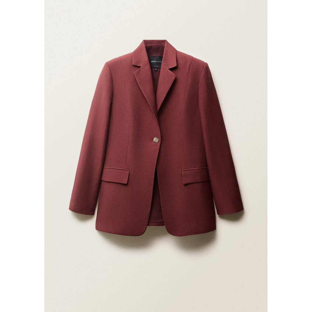Blazer Costume Lin Mélangé