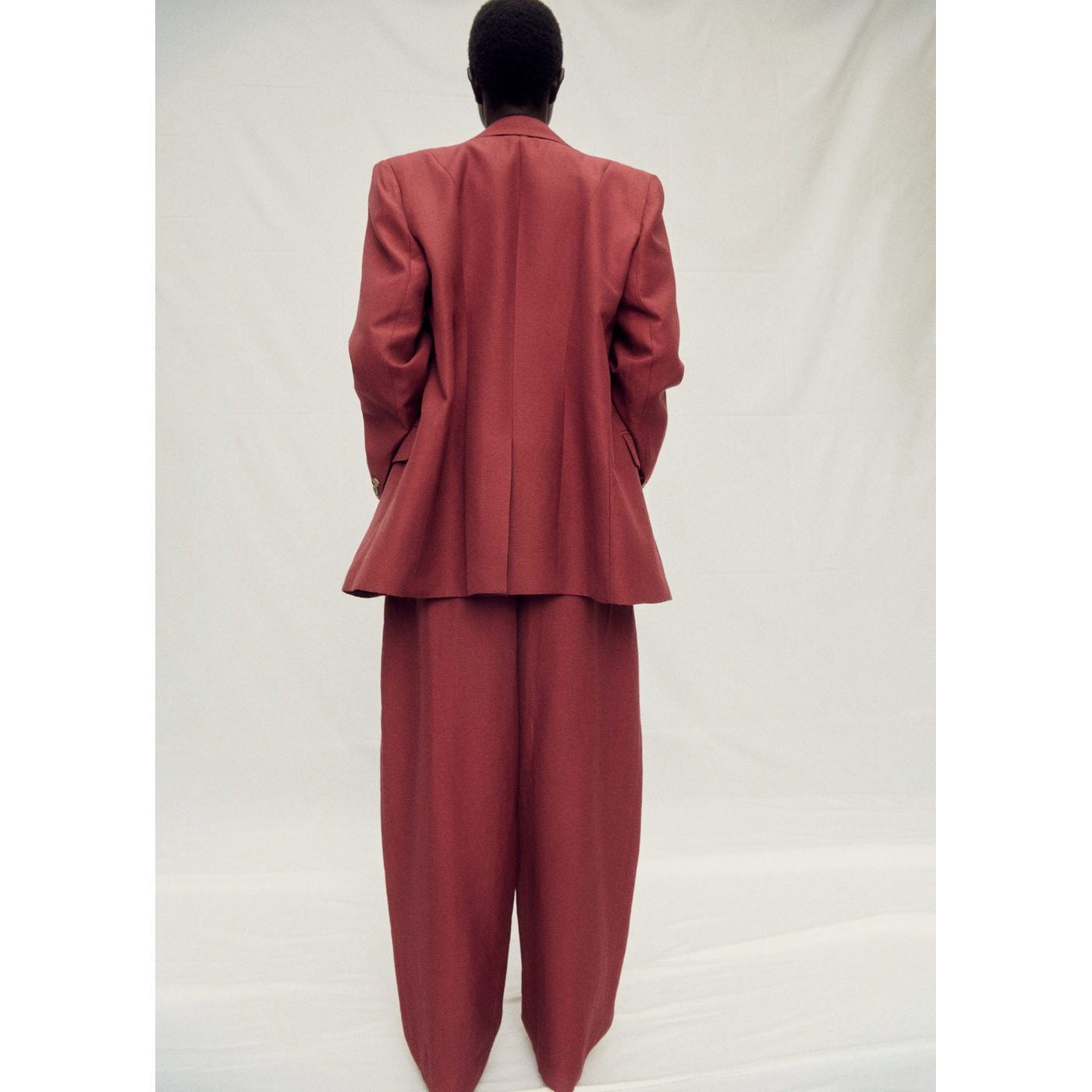Blazer Costume Lin Mélangé