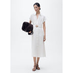Robe Lin Ceinture