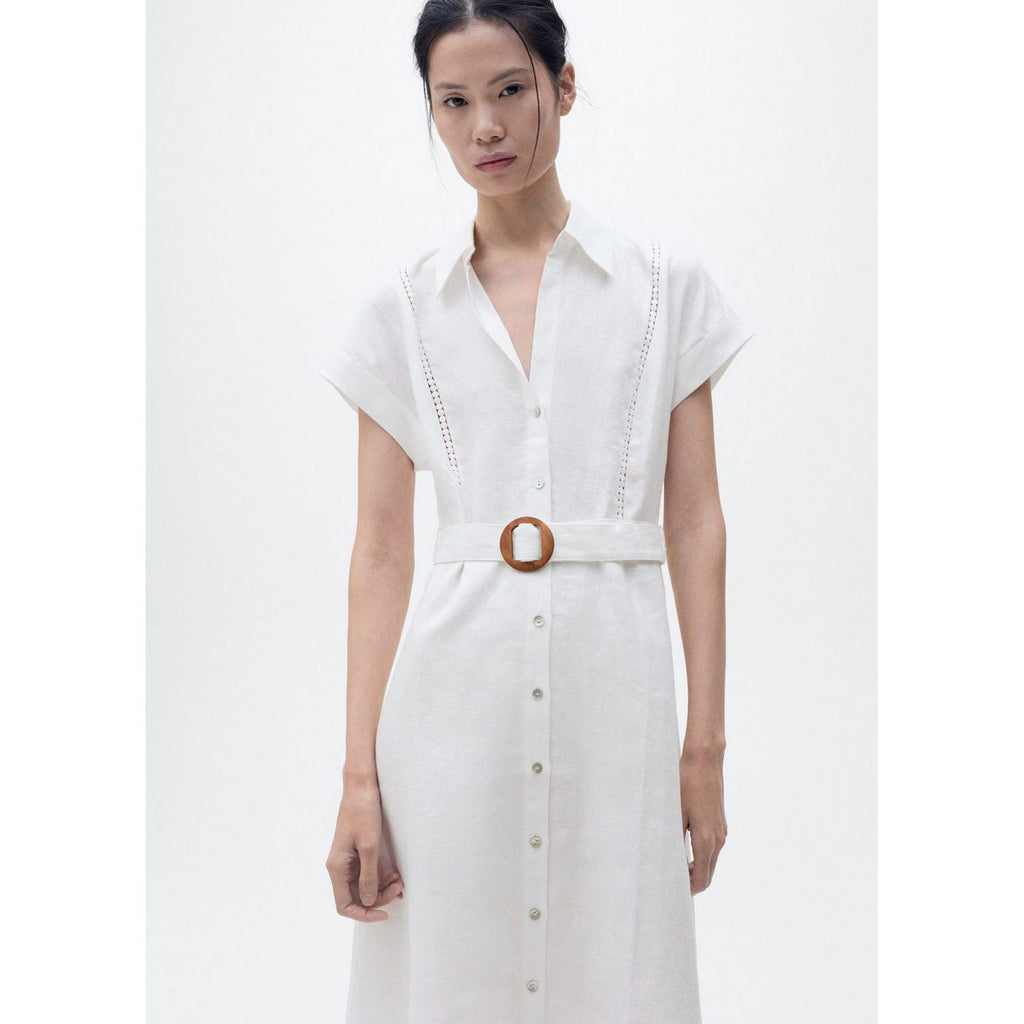 Robe Lin Ceinture