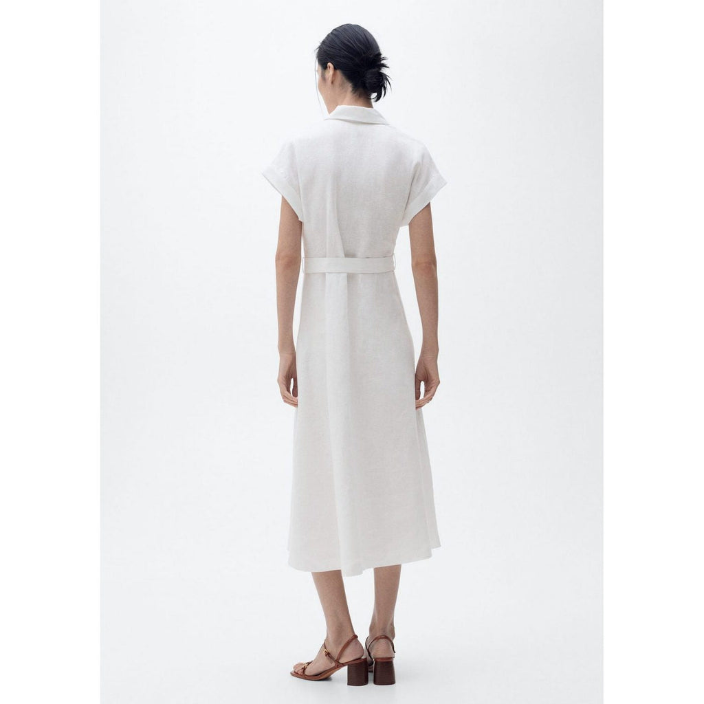 Robe Lin Ceinture