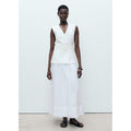 Robe Ceinture En Lin Et Ramie
