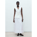 Robe Ceinture En Lin Et Ramie