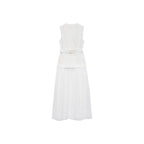 Robe Ceinture En Lin Et Ramie