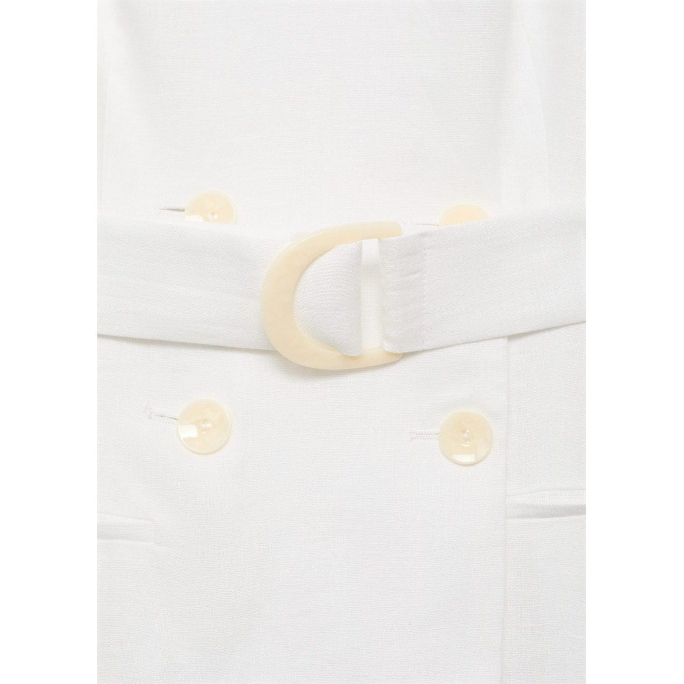 Robe Ceinture En Lin Et Ramie