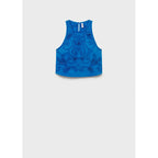 Top Brodé En Coton