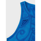 Top Brodé En Coton