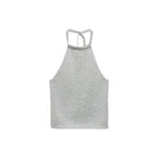 Top Maille Lurex Emmanchures Américaines