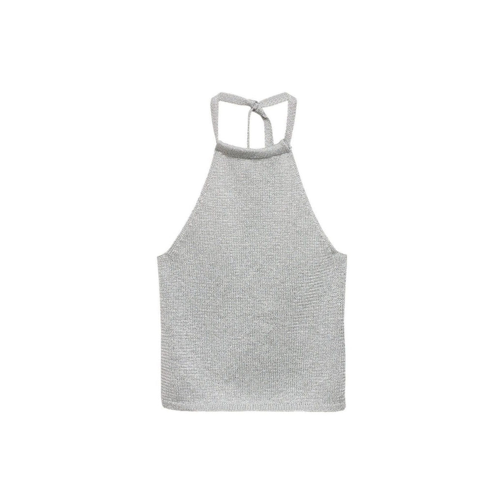 Top Maille Lurex Emmanchures Américaines