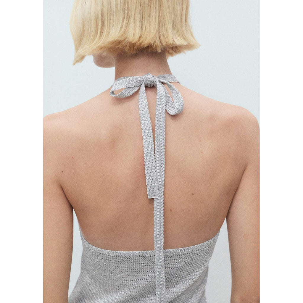 Top Maille Lurex Emmanchures Américaines