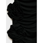 Robe Bustier Détail Fleurs