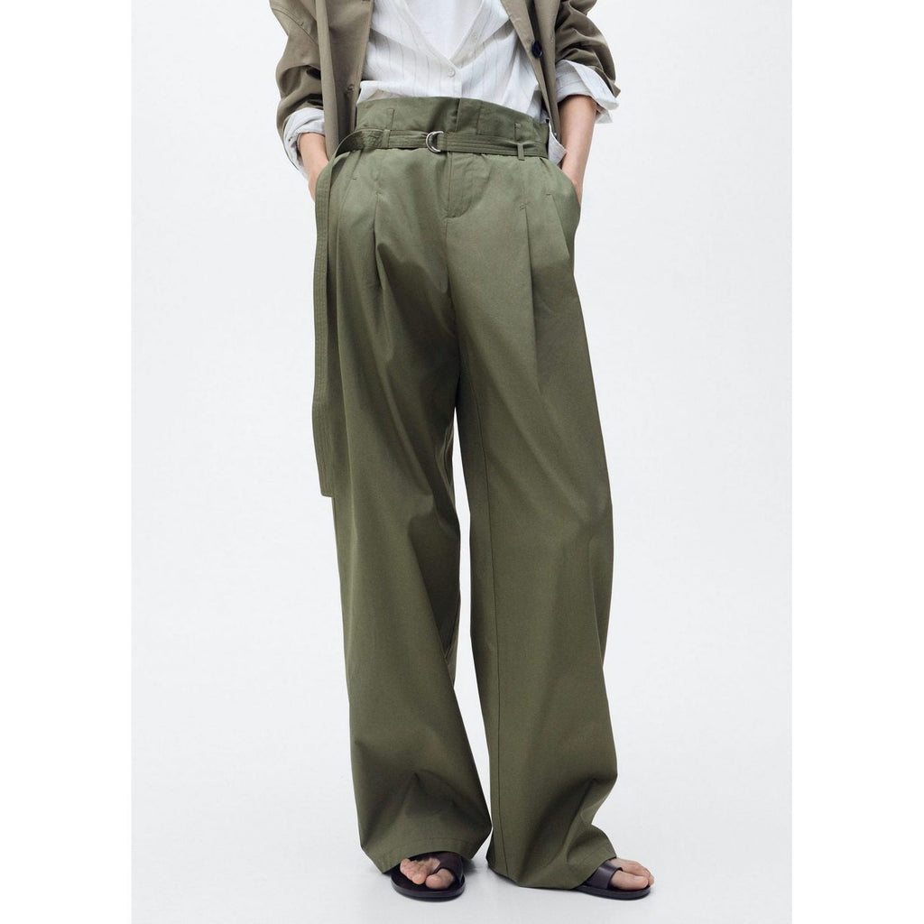 Pantalon Wideleg Ceinture