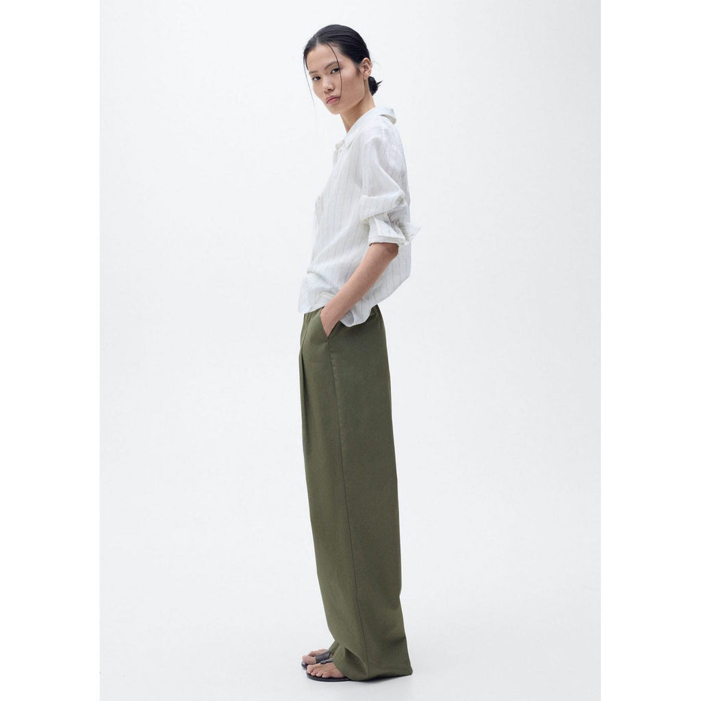 Pantalon Wideleg Ceinture