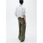 Pantalon Wideleg Ceinture