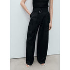 Pantalon Wideleg Ceinture