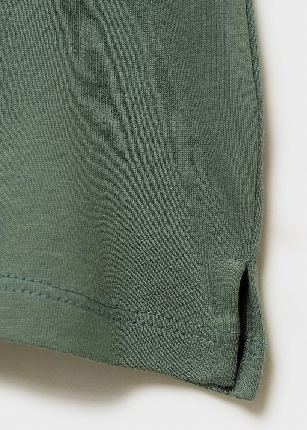 T-Shirt Imprimé En Mélange De Coton - Verde - Garçon