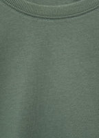 T-Shirt Imprimé En Mélange De Coton - Verde - Garçon