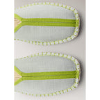 Chaussons Ouverts À L_x0019_ Arrière Avec Détail Contrastant