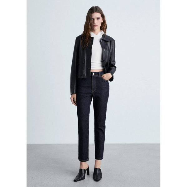 Jean Claudia Slim Crop Rinse Wash