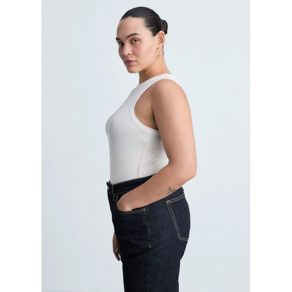 Jean Claudia Slim Crop Rinse Wash
