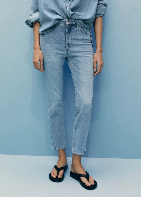 Jean Claudia Slim Crop