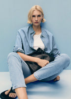 Jean Claudia Slim Crop