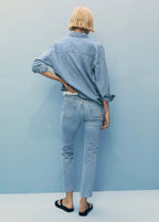 Jean Claudia Slim Crop