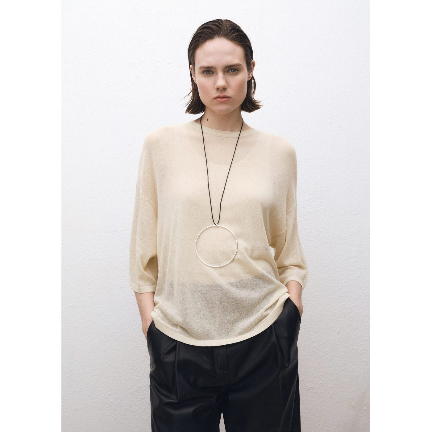 Pull-Over Manches Courtes Oversize