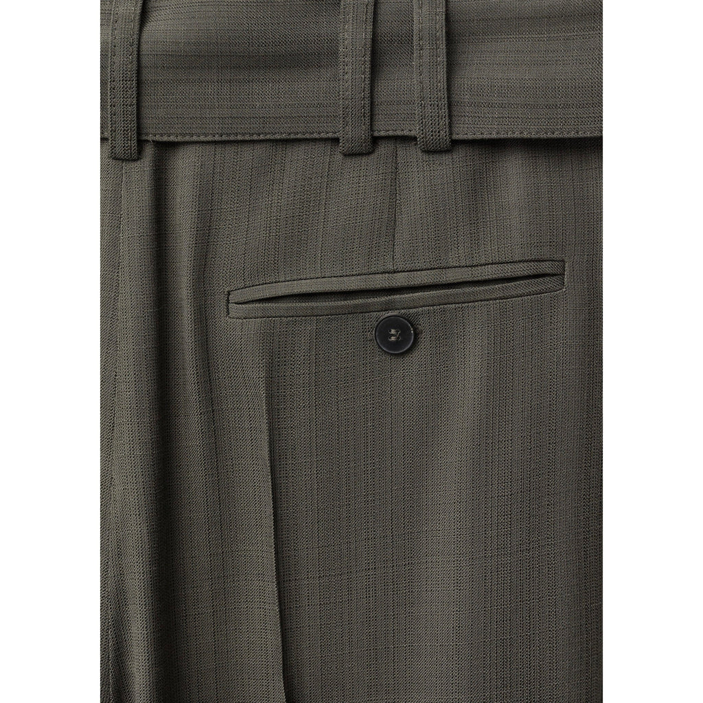 Pantalon Costume Pinces Ceinture