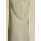 Robe Satinée Avec Ouverture Dans Le Dos