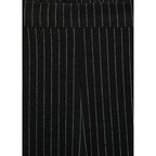 Pantalon Droit À Rayures