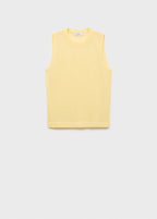 Top Maille Sans Manches