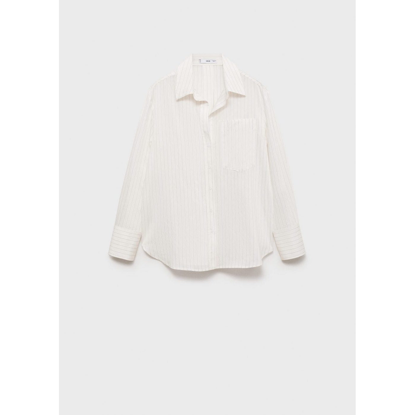 Chemise Semi-Transparente Rayures