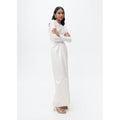 Robe Longue Tissu Combiné