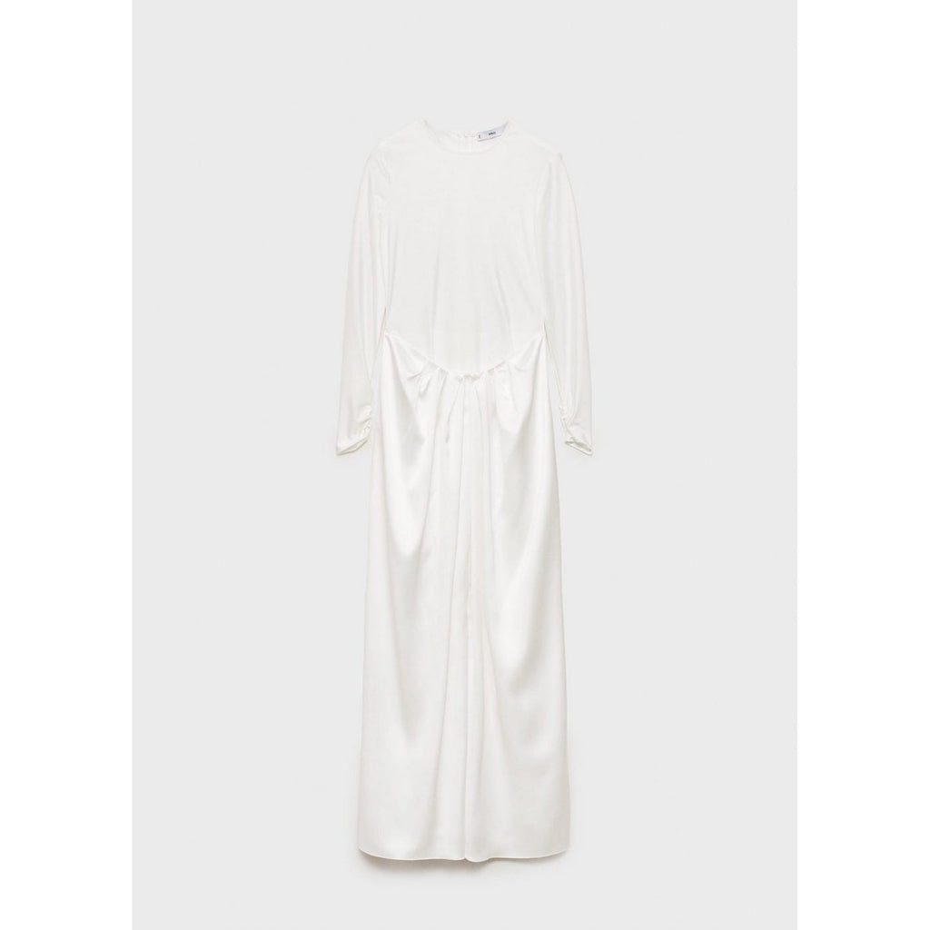 Robe Longue Tissu Combiné