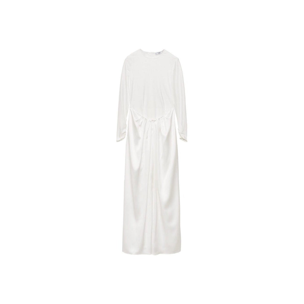 Robe Longue Tissu Combiné