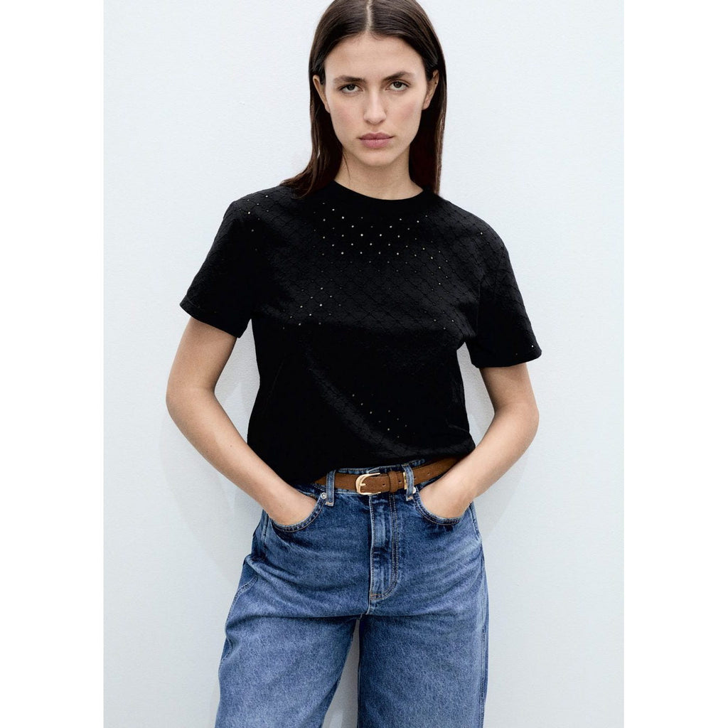 T-Shirt Broderies Ajourées