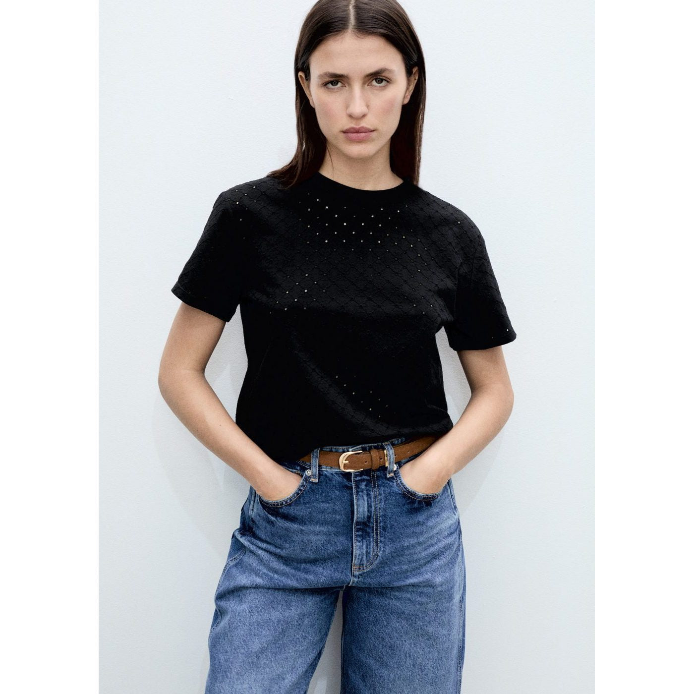 T-Shirt Broderies Ajourées