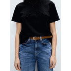 T-Shirt Broderies Ajourées