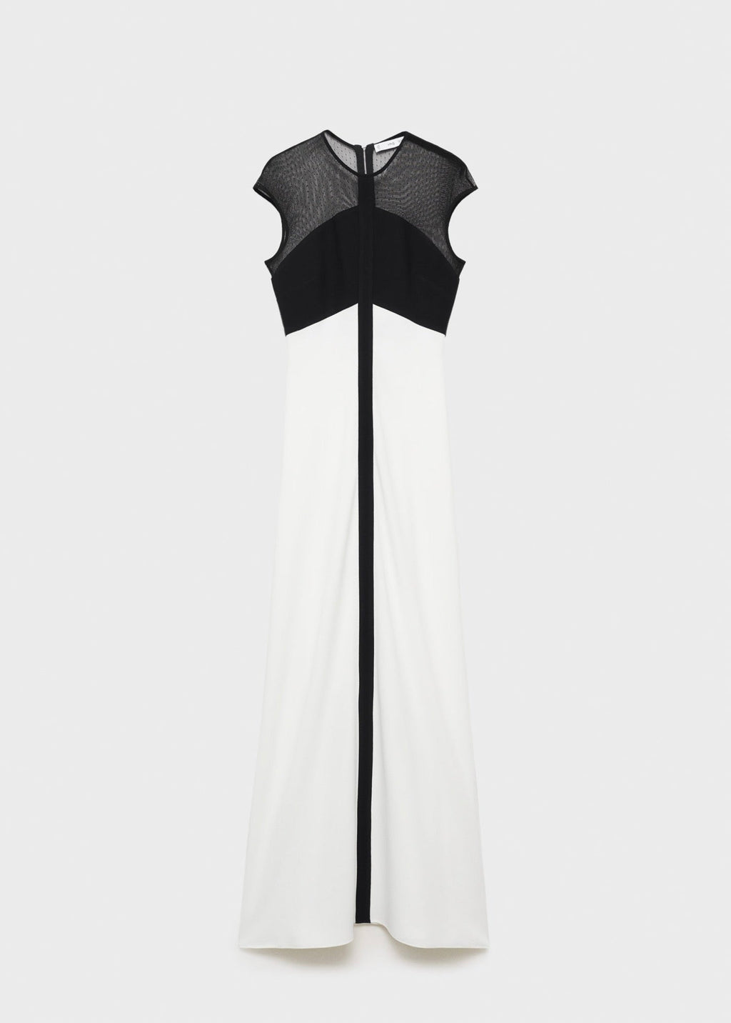 Robe Bicolore À Empiècements