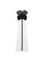 Robe Bicolore À Empiècements