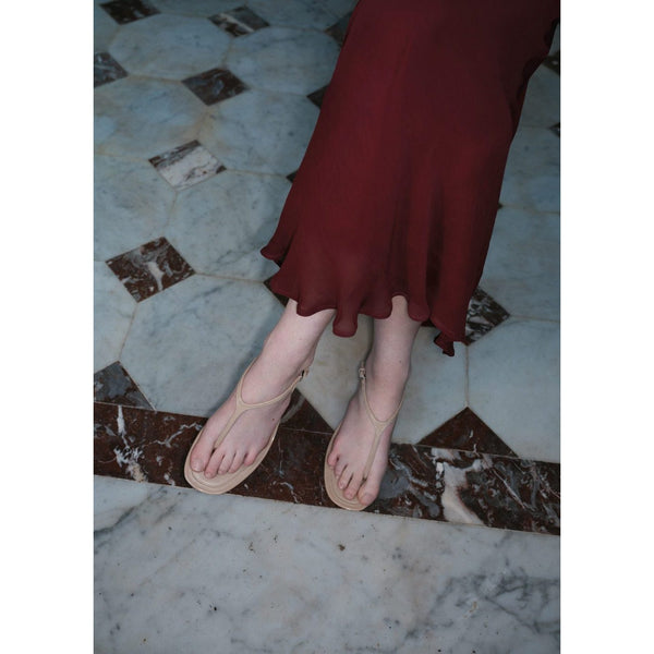 Sandales Lanière Talon Kitten Heel