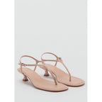 Sandales Lanière Talon Kitten Heel