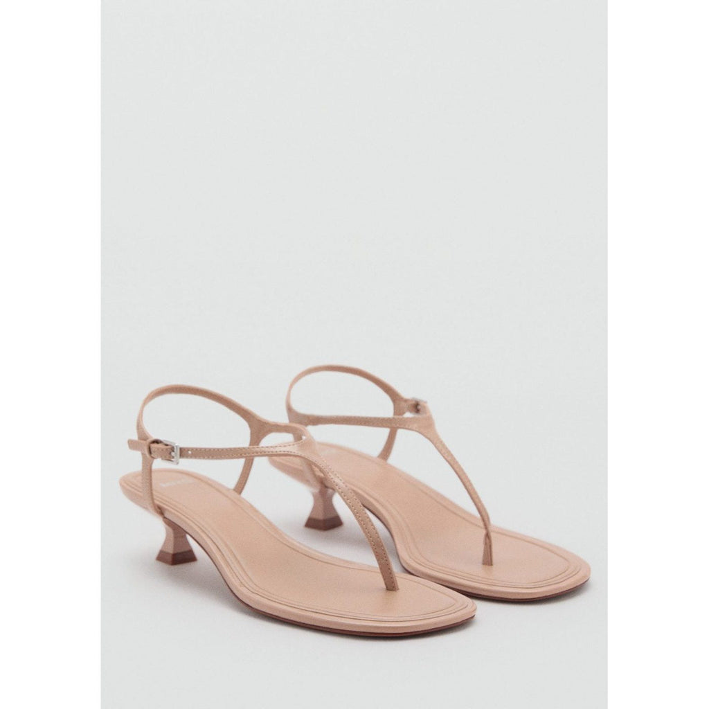 Sandales Lanière Talon Kitten Heel