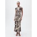 Robe Midi Imprimé Zèbre